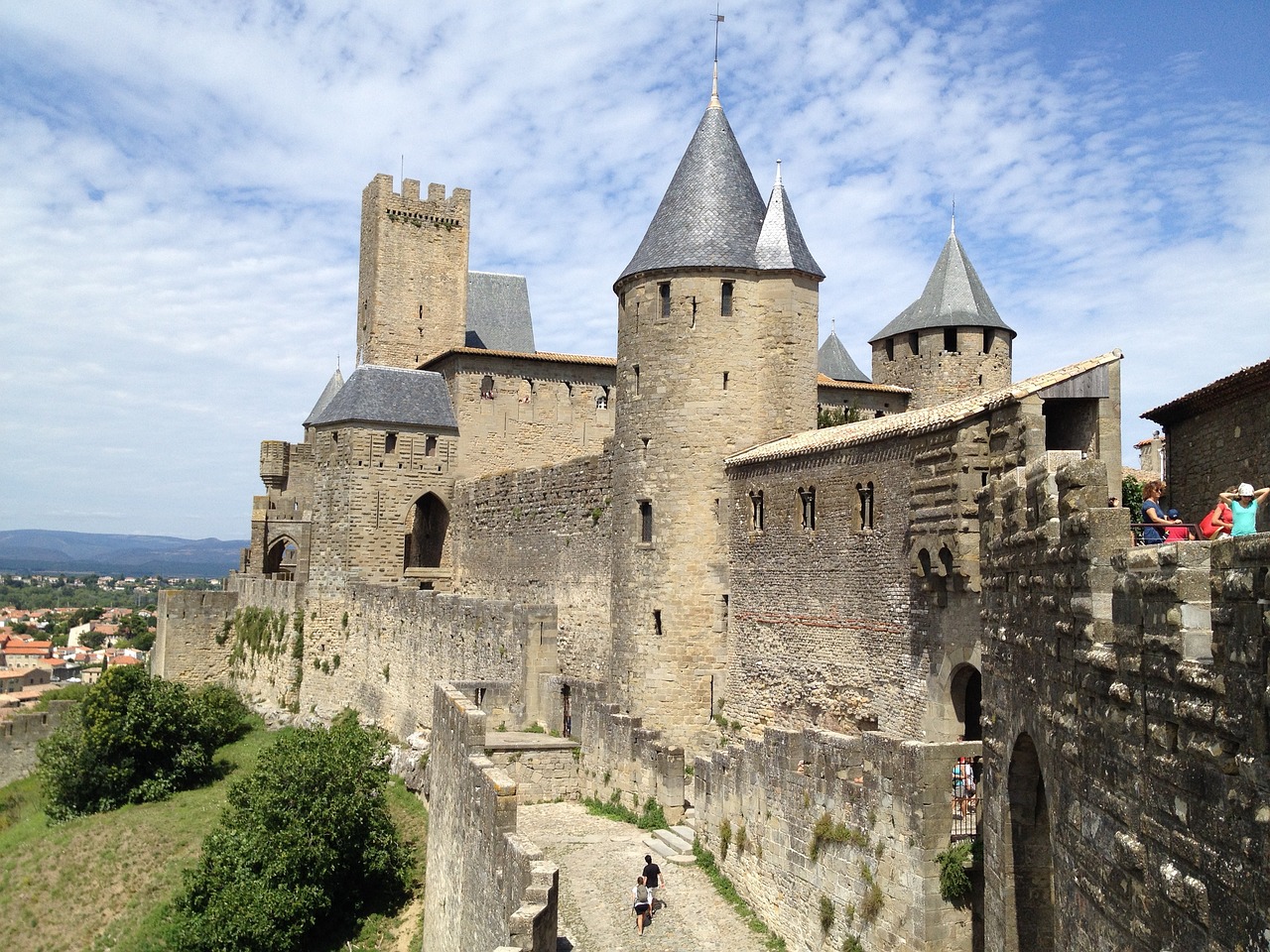 CARCASSONNE FACE AUX CROISADE