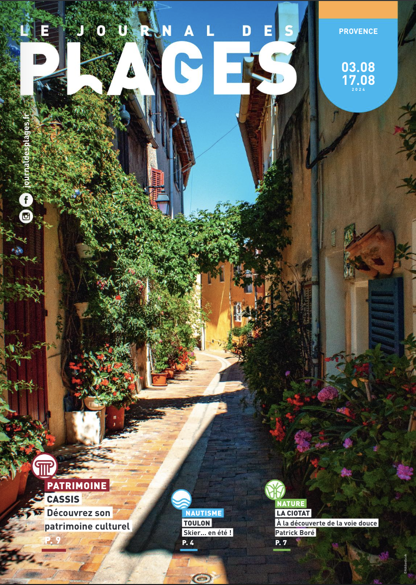 Couverture du Journal des Plages Provence 3 au 17 août