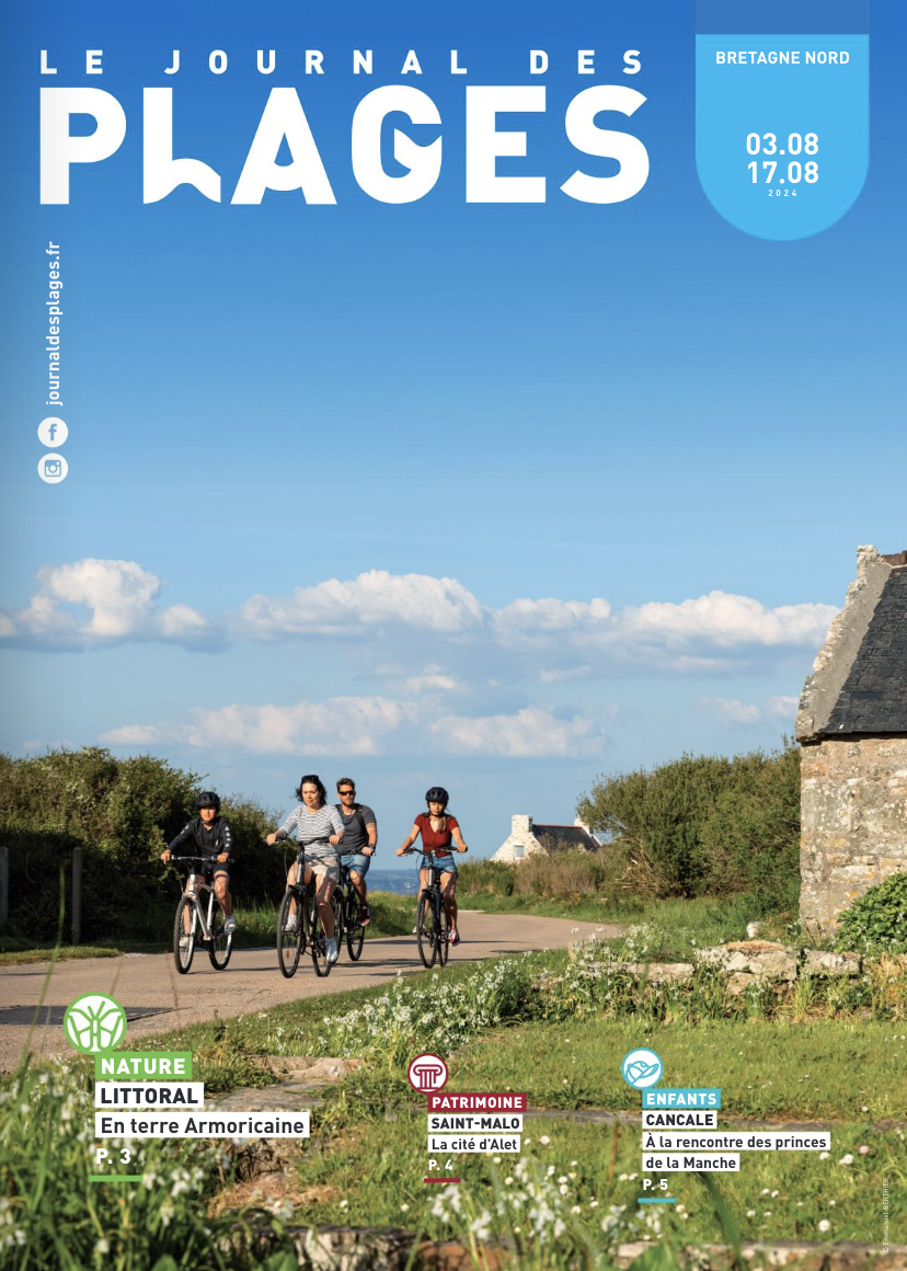 Couverture du Journal des Plages Bretagne Nord 3 au 17 août