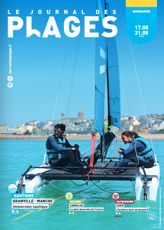 Couverture du Journal des Plages Normandie 3 au 17 août