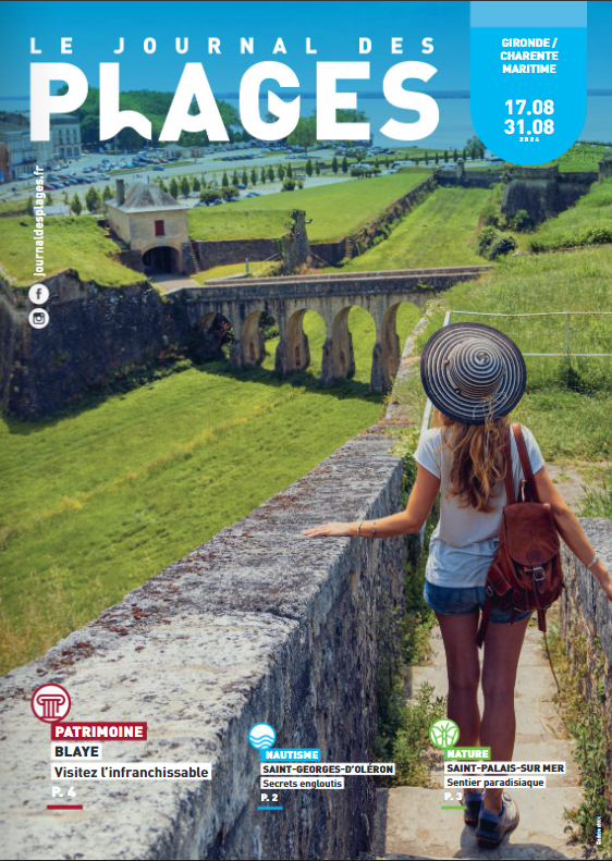 Couverture du Journal des Plages GIRONDE / CHARENTE MARITIME 3 au 17 août